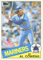 1985 Topps Baseball Cards      224     Al Cowens